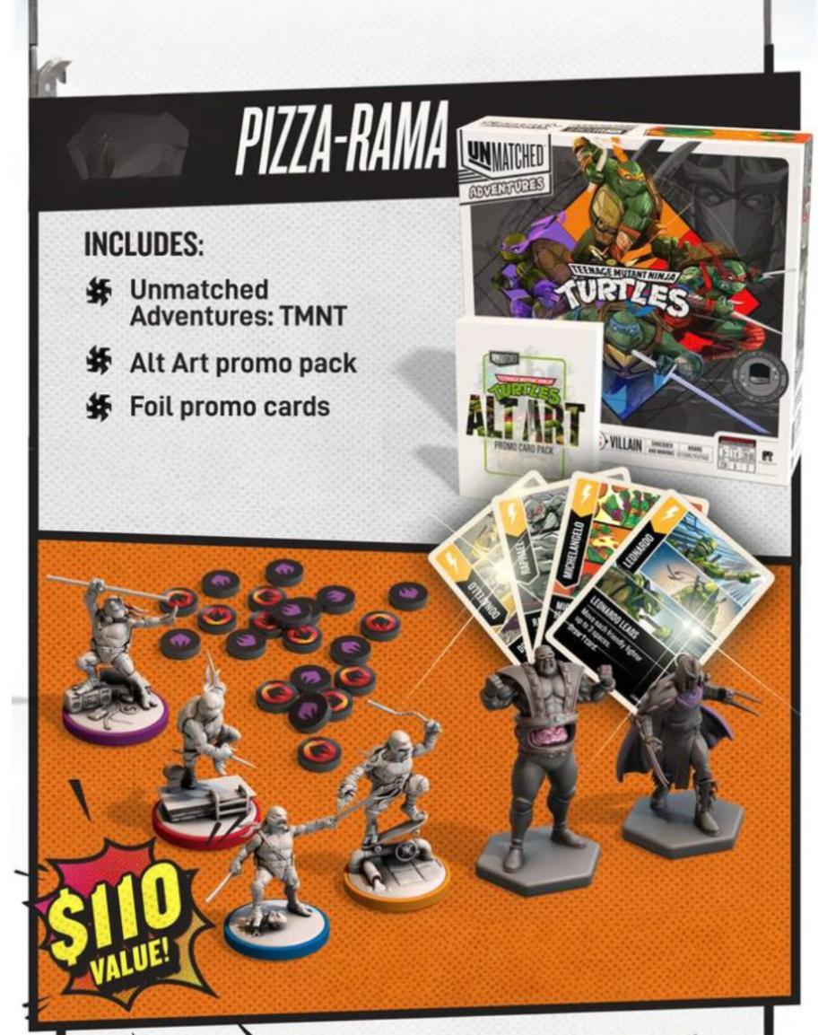 Unmatched Adventures TMNT Pizza-Rama - Image 3