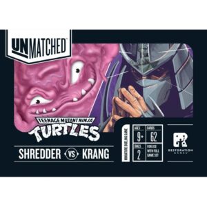 Unmatched Adventures TMNT Shredder & Krang Deck