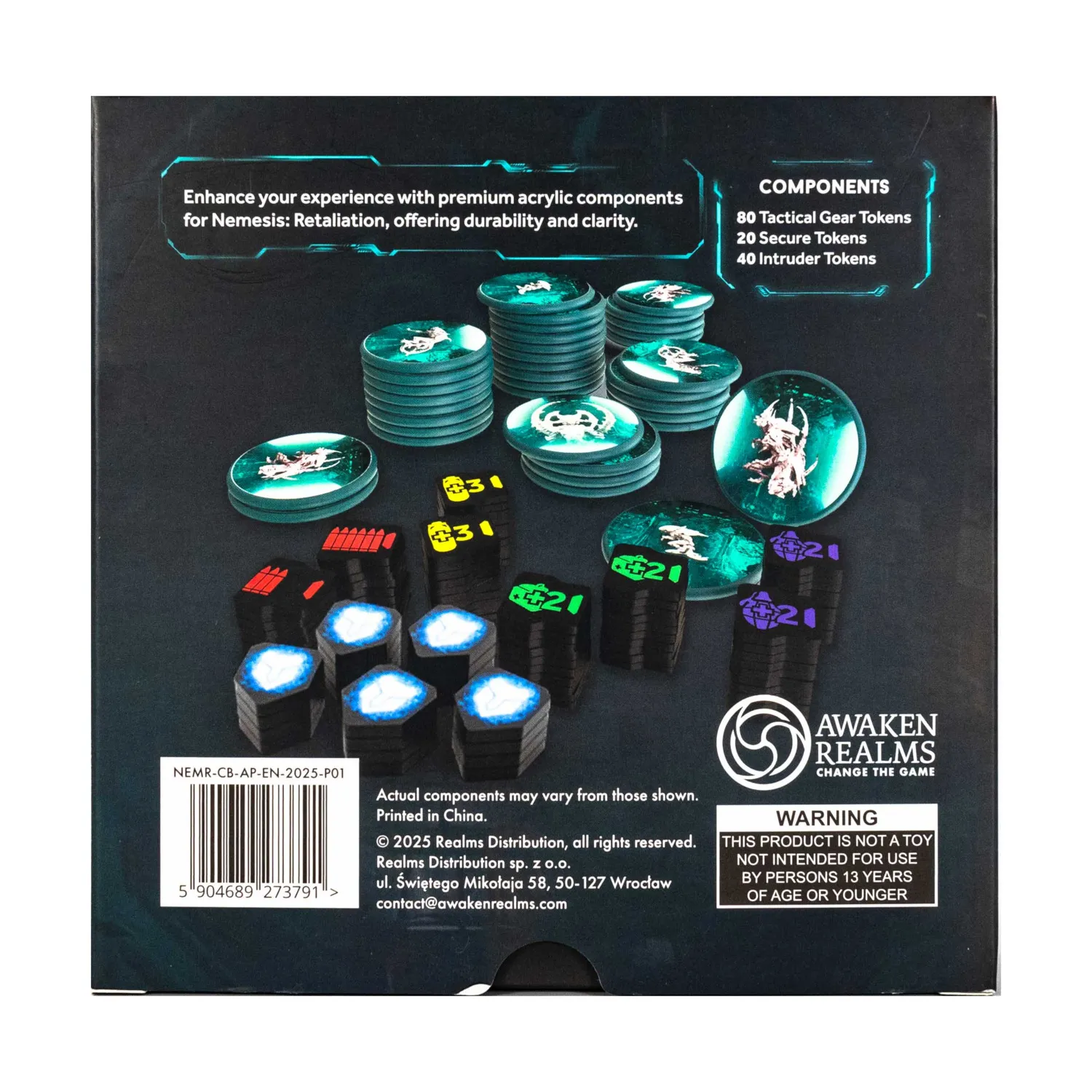 Nemesis Retaliation Acrylic Pack Core Box - Image 2