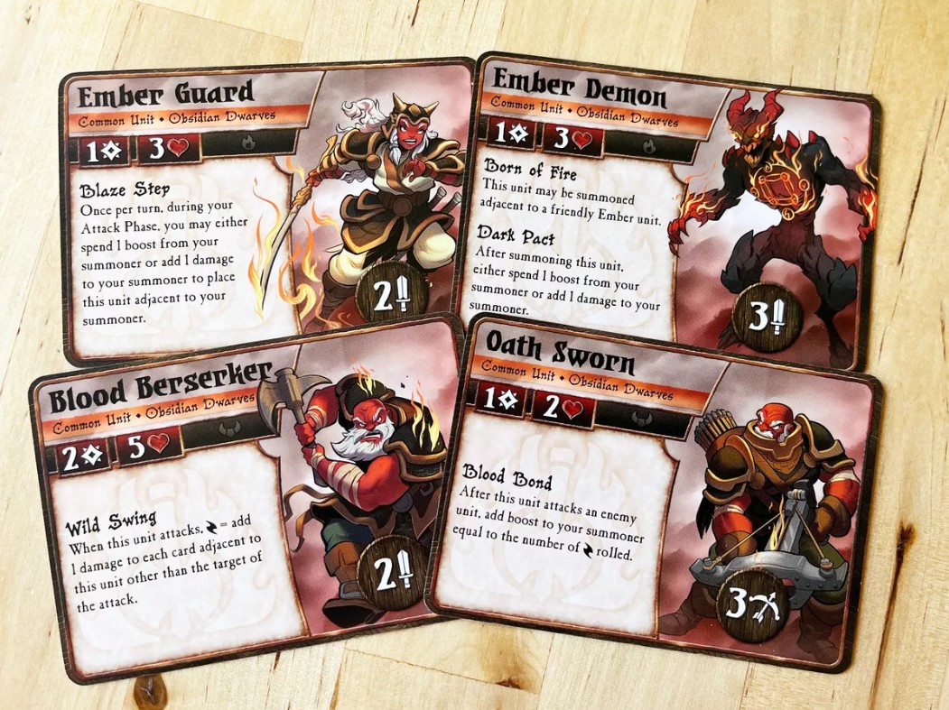 Summoner Wars 2nd. Edition Obsidian Dwarves - Image 2