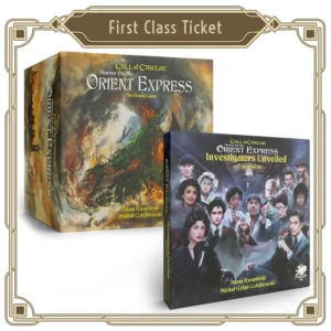 Horror on the Orient Express - First Class Ticket Pledge